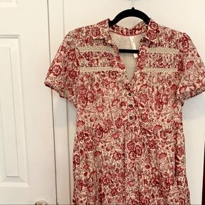 Anthropologie cottage dress